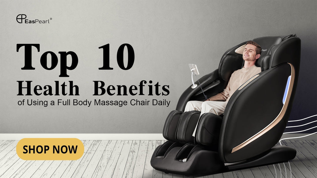 Top 10 Health Benefits of Using a Full Body Massage Chair Daily