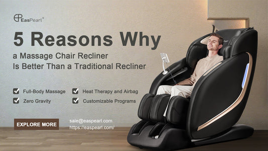 5 Reasons Why a Massage Chair Recliner Is Better Than a Traditional Recliner