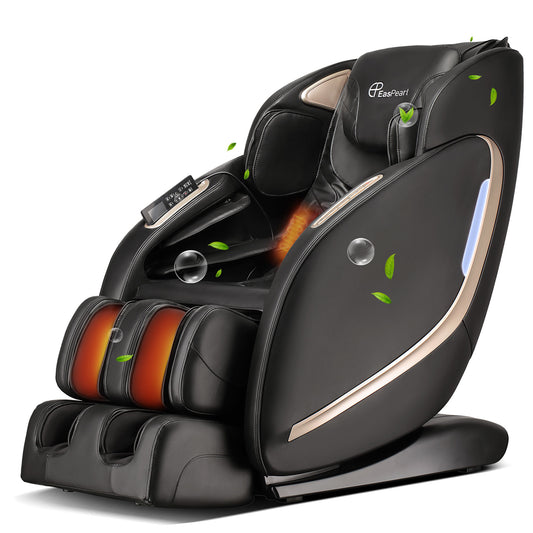 EasPearl® R8069 Massage Chair Full Body, Shortcut Keys, Waist & Calf Heating