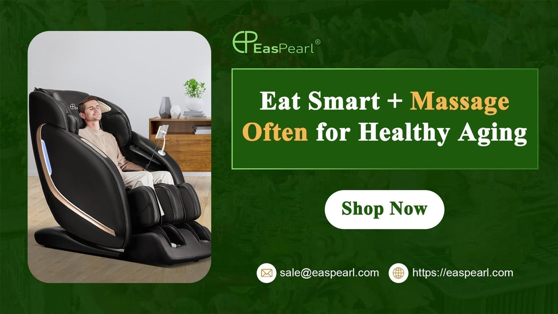 Harvard Study Reveals: Eat Smart + Massage Often for Healthy Aging 🌿💺