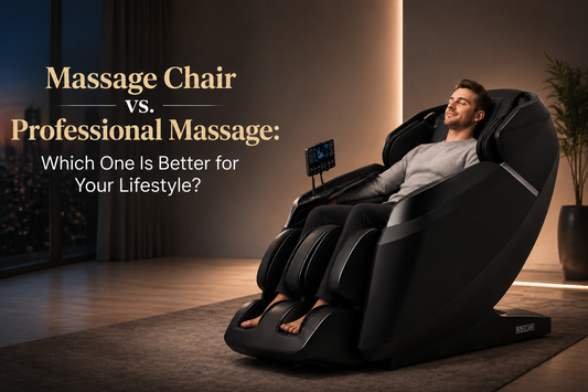 Luxury home massage chair for relaxation and recovery