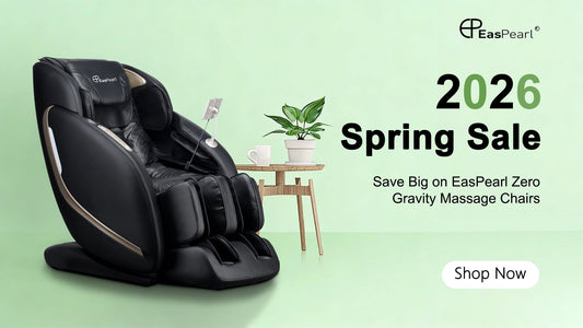 Spring Sale 2026: Save Big on EasPearl Zero Gravity Massage Chairs
