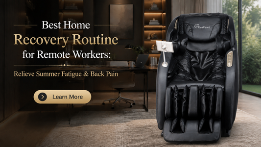 Best Home Recovery Routine for Remote Workers: Relieve Summer Fatigue & Back Pain