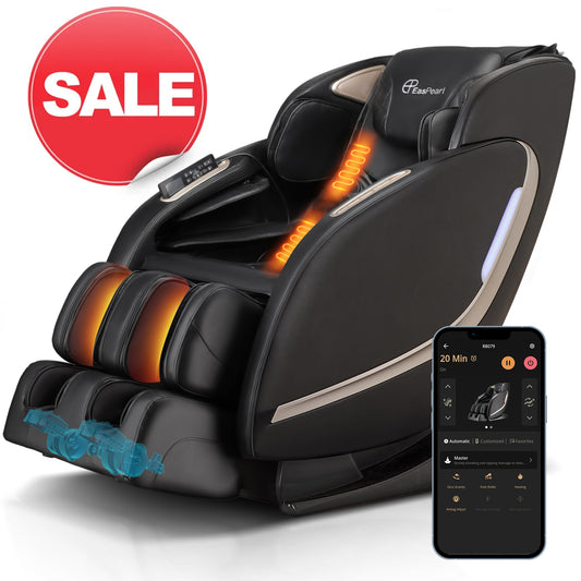 EasPearl® R8079 4D Massage Chair with Wider Heating, USB Port Insert