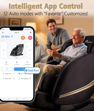 EasPearl R8079 4D Massage Chair with More Wider Heating, USB Port Insert