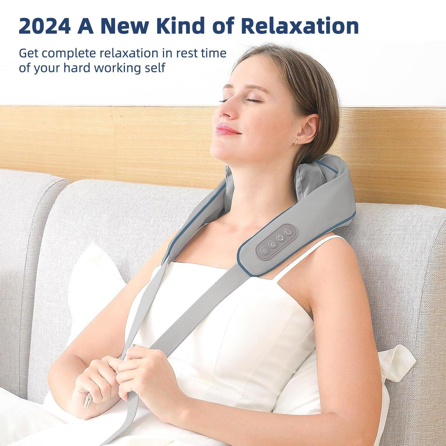 BOGO for R8089 - EasPearl® Neck & Shoulder Massager 4D Rollers - EasPearl