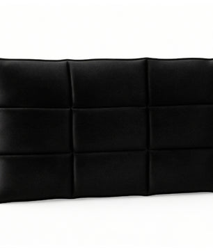 EasPearl® Back Pad & Seat Cushion for Massage Chair, Foam Cushion, Nylon Fabric, One Size Fits All (Black)