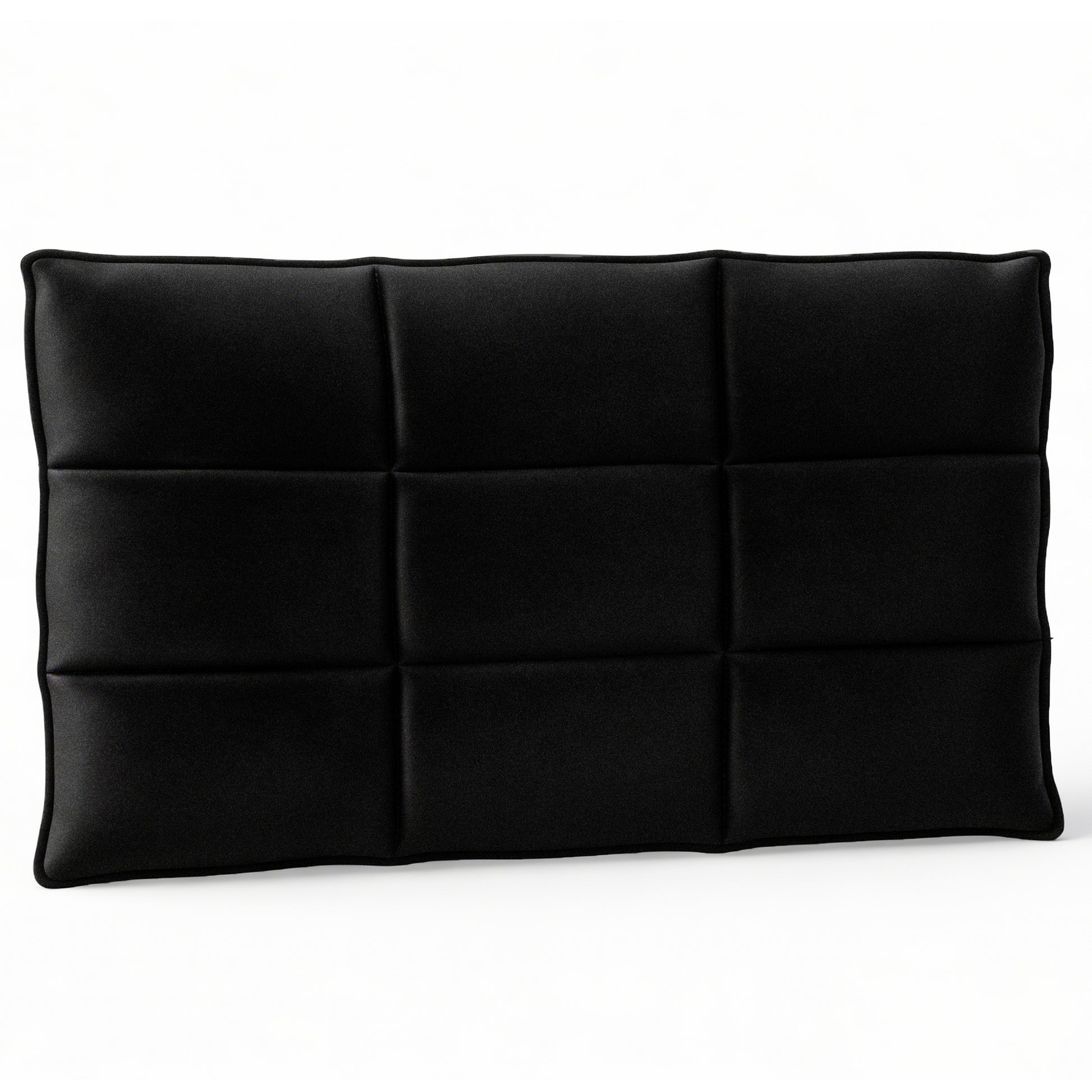 EasPearl® Back Pad & Seat Cushion for Massage Chair, Foam Cushion, Nylon Fabric, One Size Fits All (Black)