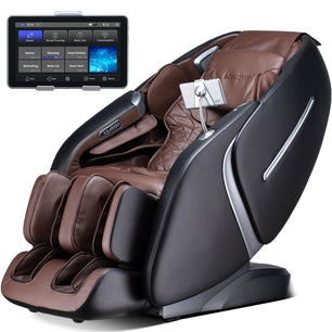 BOSSCARE GR8676 4D Massage Chair Zero Gravity Shiatsu SL-Track AI APP Control Heating Back