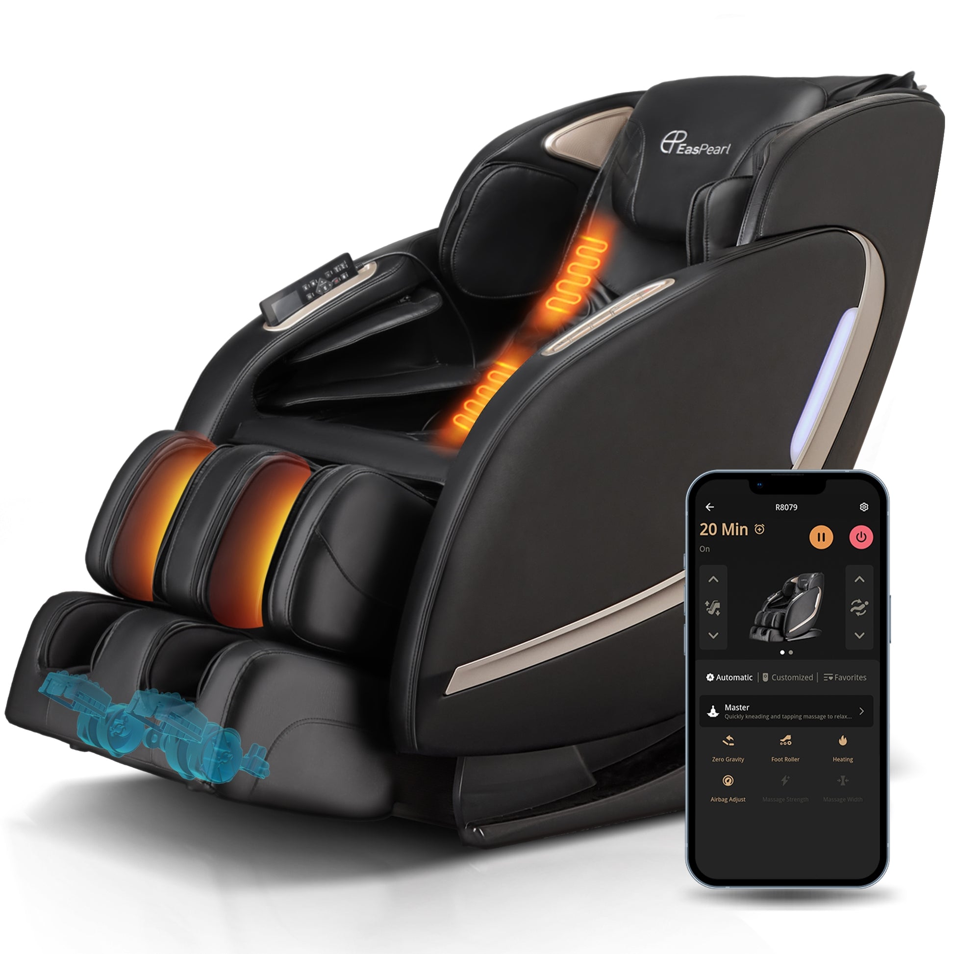 EasPearl_best_buy_full_body_massage_chair_zero gravityr-r8069