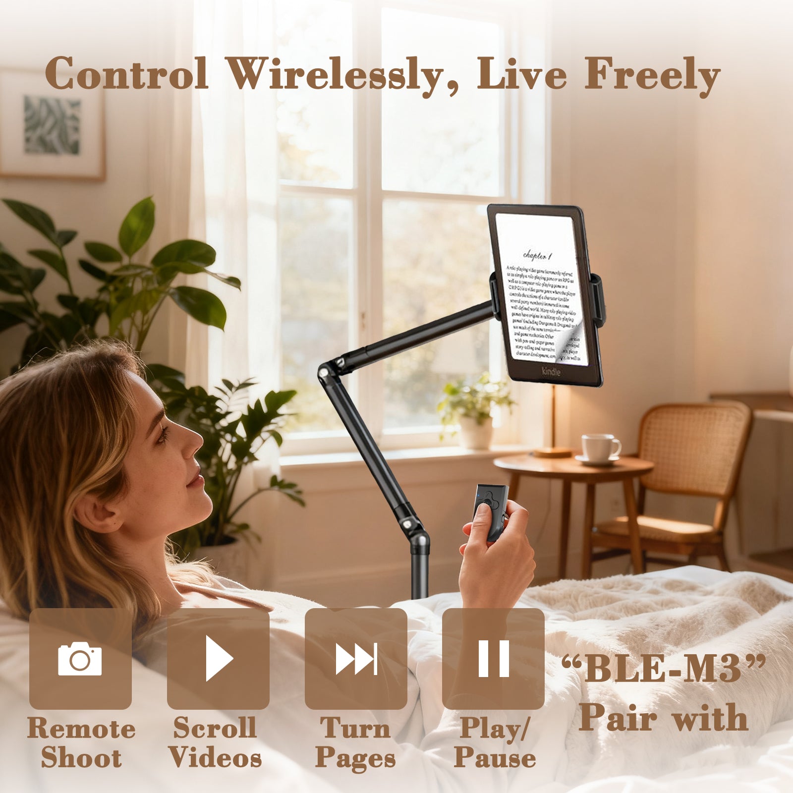 EasPearl stable phone holder for hands free use