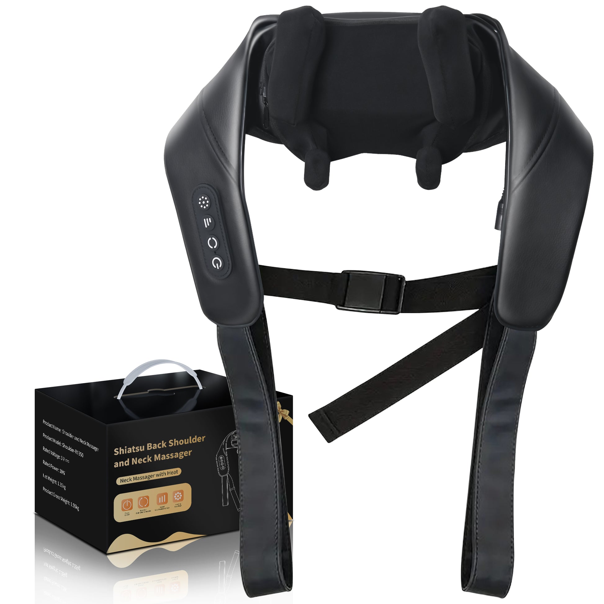 EasPearl® Neck & Shoulder Massager, 4D Deep Rollers for R8089/R8089*PRO Massage Chair