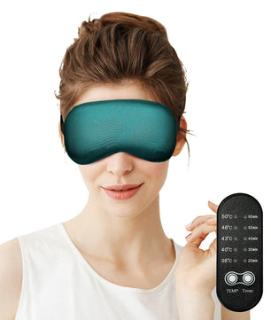 easpearl heated eye mask with remote