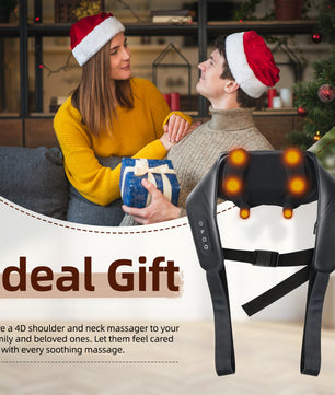 easpearl ideal gift 4D shoulder and neck massager