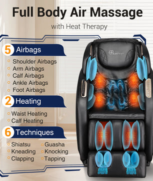 Space Saving Technology massage chair
