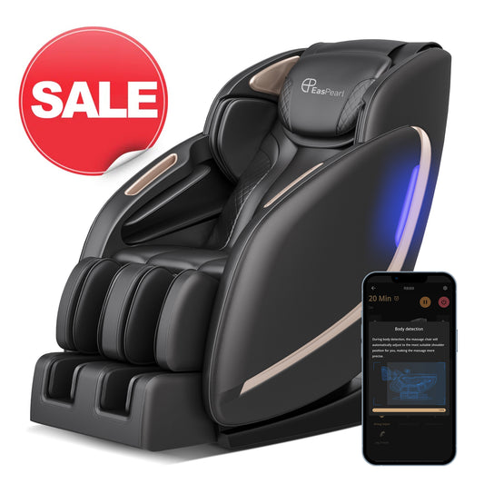 EasPearl® R8069 4D Massage Chair with App Controller, ClassIc Model