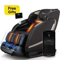 EasPearl® R8089 PRO - Shiatsu Stretch Massage Recliner with APP OTA Remote Controller