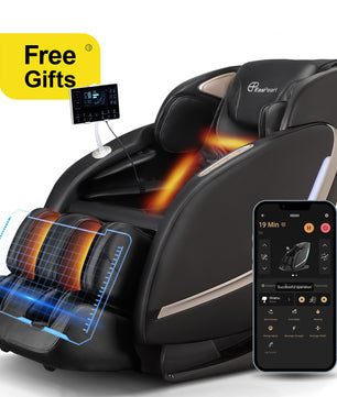EasPearl® R8089  - Shiatsu Stretch Massage Recliner with Electric Footrest Extension