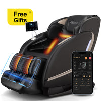 EasPearl® R8089  - Shiatsu Stretch Massage Recliner with Electric Footrest Extension