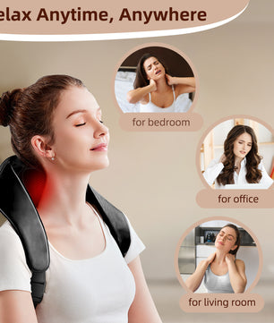 easpearl shoulder massager relax anytime anywhere