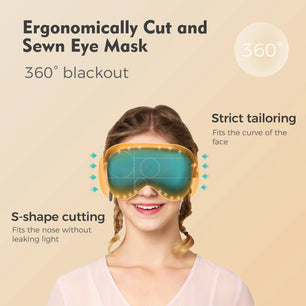 BOGO for R8079 - EasPearl® Silk Heated Eye Mask with Temp Timer - EasPearl