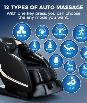 easpearl massage recliner 12 types of auto massage-r8079