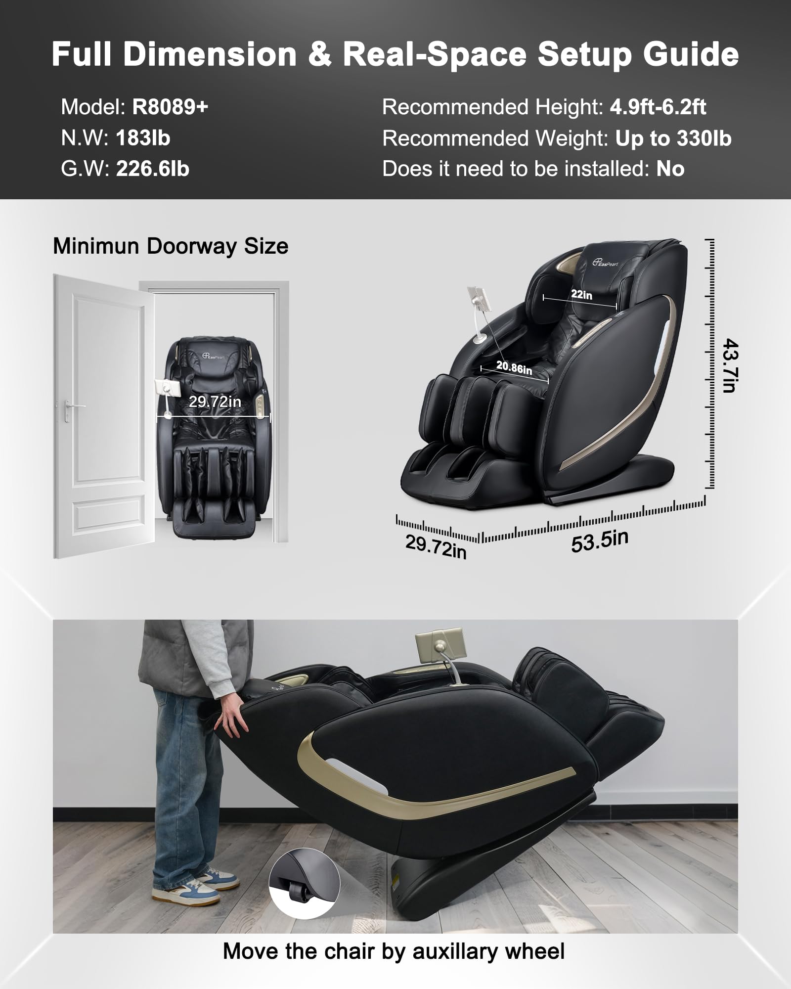 R8089 PRO Massage Chair - Refurbished