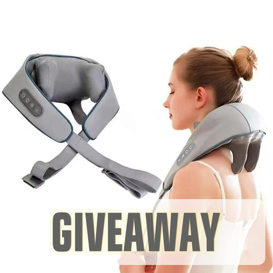 BOGO for R8089 - EasPearl® Neck & Shoulder Massager 4D Rollers - EasPearl